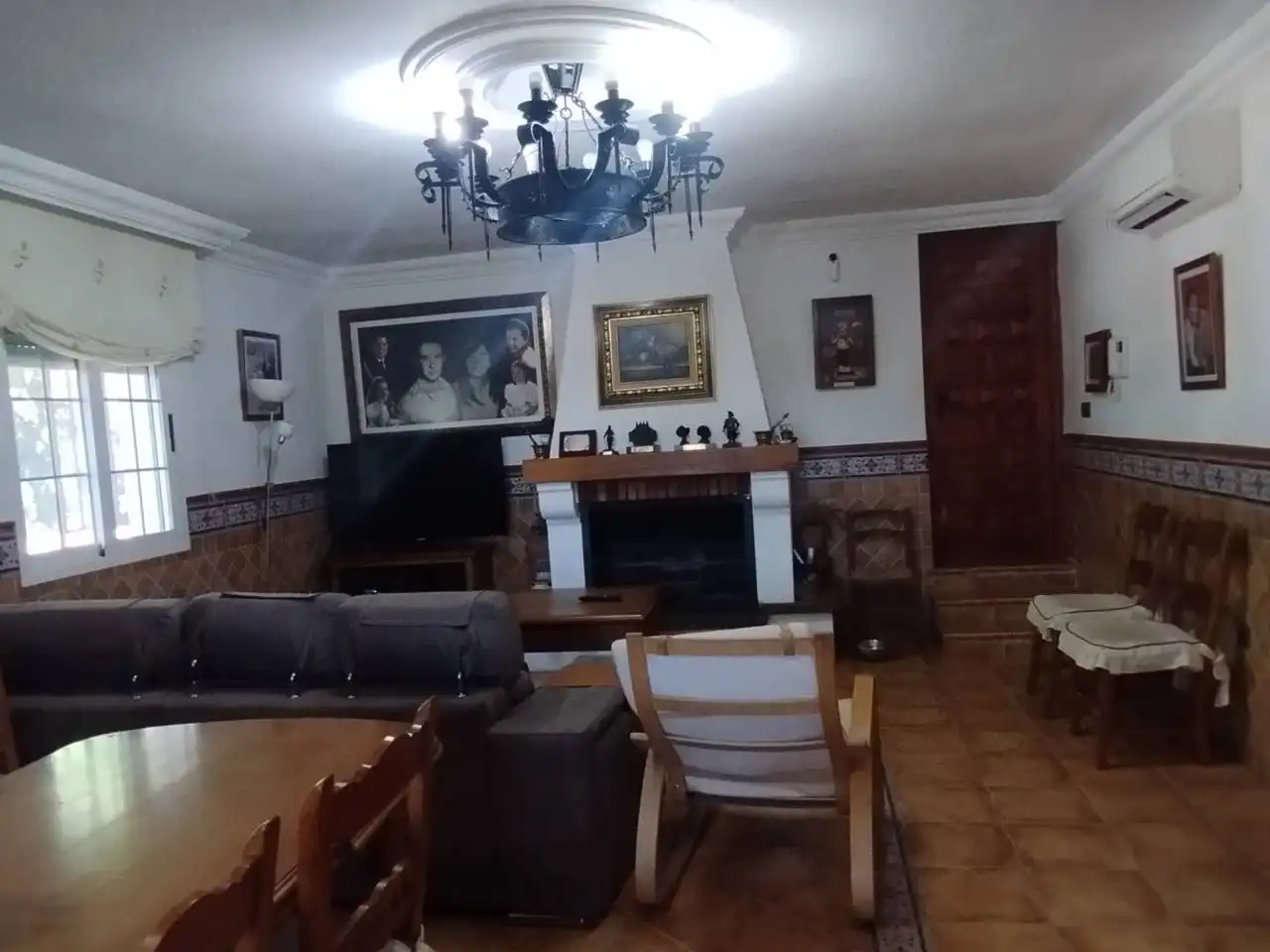 Sala de estar de Casa o chalet en venta en Ciudad Real con Aire acondicionado, Jardín privado y Terraza