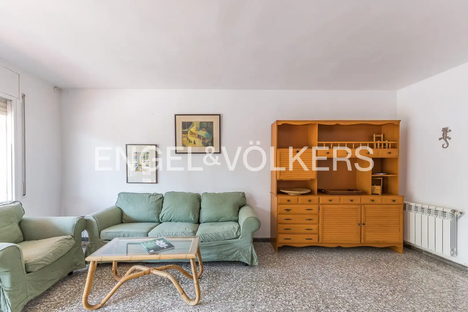 Sala d'estar de Pis en venda en Castelldefels amb Calefacció, Jardí privat i Terrassa