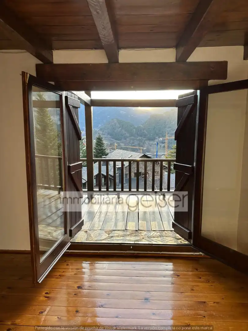 Terraza de Dúplex en venta en Ordino con Calefacción, Parquet y Terraza