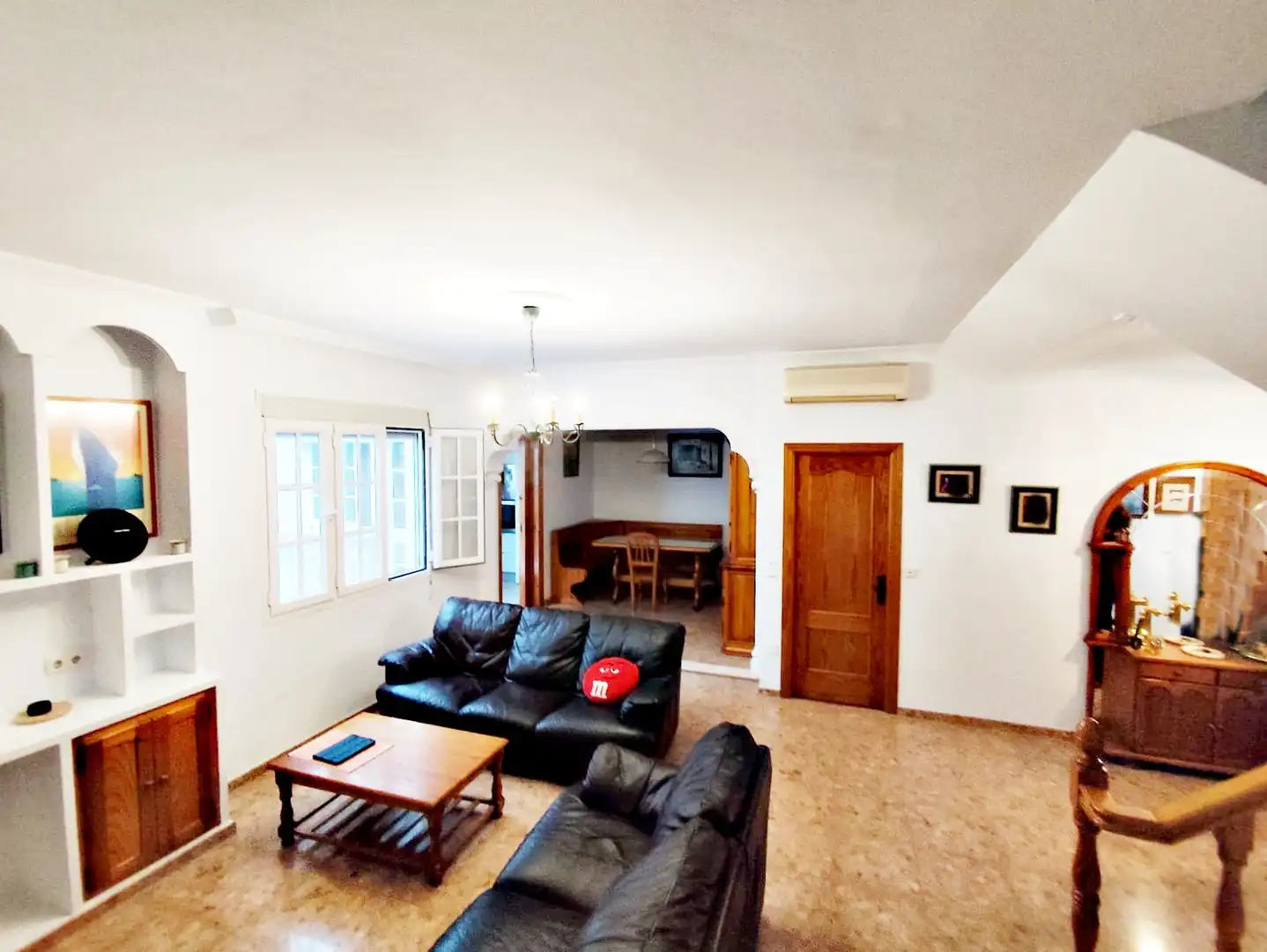 Wohnzimmer von Haus oder Chalet zum Verkauf in Cártama mit Klimaanlage, Terrasse und Möbliert