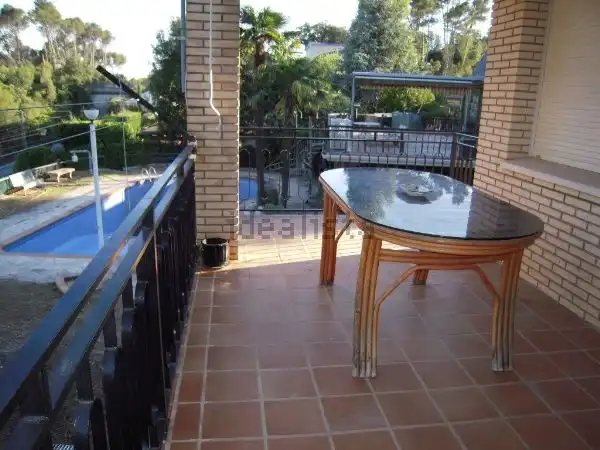 Terrasse von Haus oder Chalet zur untervermieten in Cerdanyola del Vallès mit Heizung, Privatgarten und Schwimmbad
