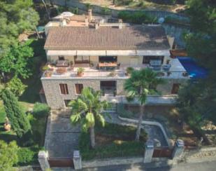 Vista exterior de Casa o xalet en venda en  Palma de Mallorca amb Aire condicionat, Terrassa i Piscina