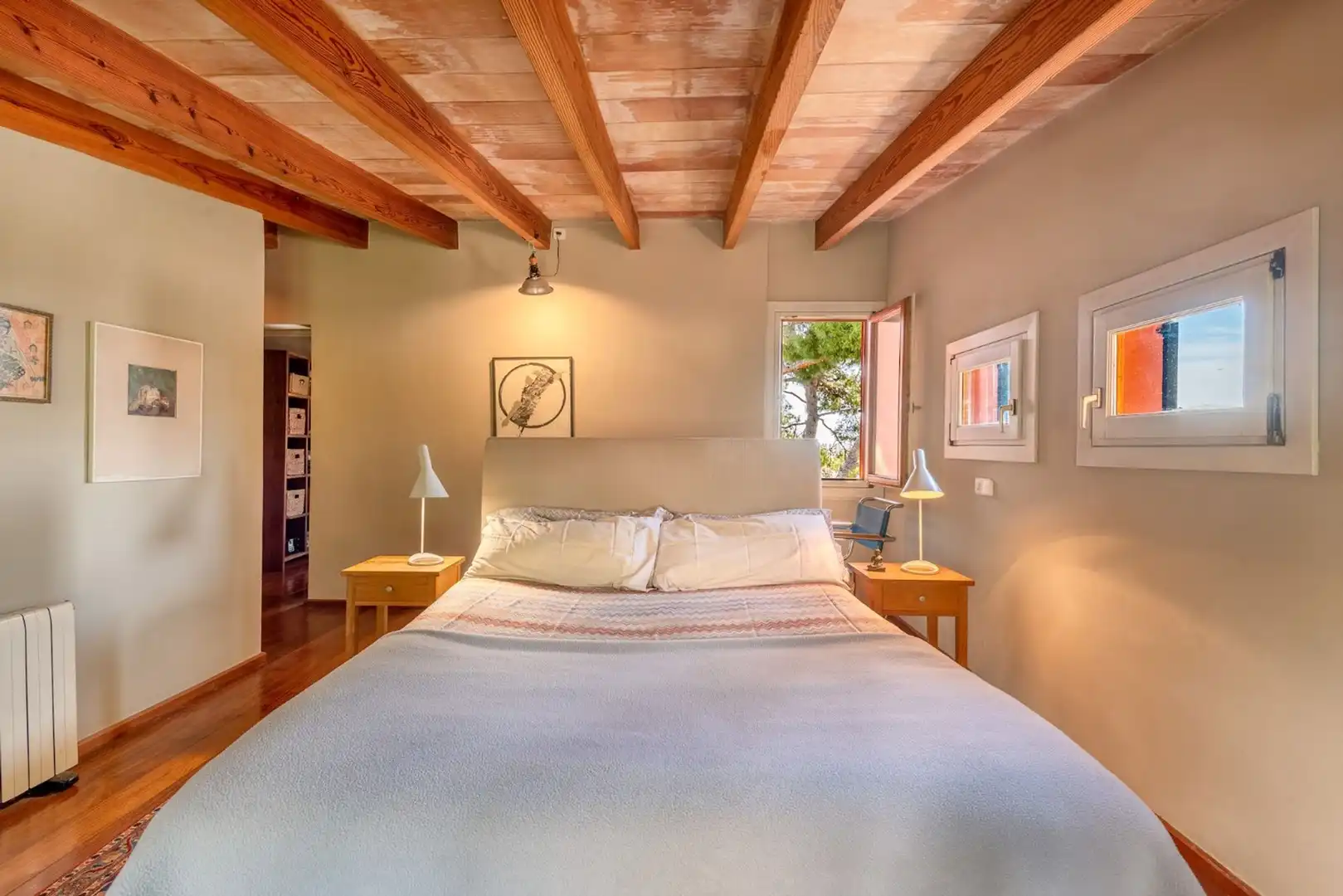 Dormitori de Apartament de lloguer en  Palma de Mallorca amb Terrassa