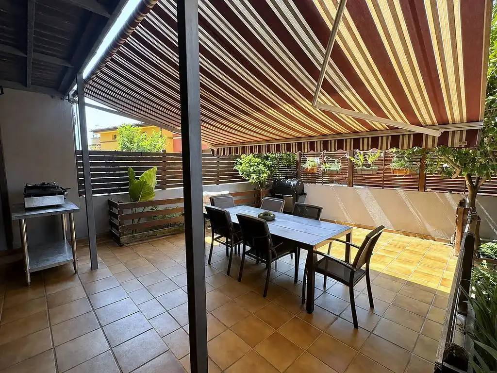 Terrace of Detached homes for sale in Palau-saverdera  with Air Conditioner, Heating and Private garden
