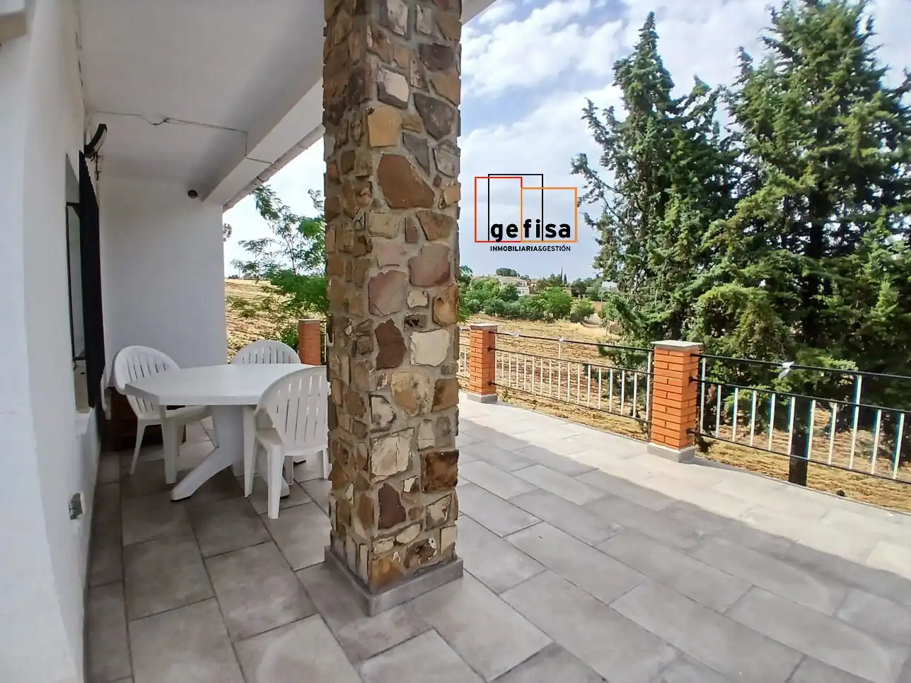 Terraza de Casa o chalet en venta en Santa Cruz de Mudela con Aire acondicionado, Calefacción y Terraza