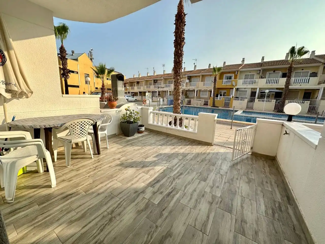 Terrace of Ground floor for rent in Guardamar del Segura  with Air Conditioner, Heating and Private garden