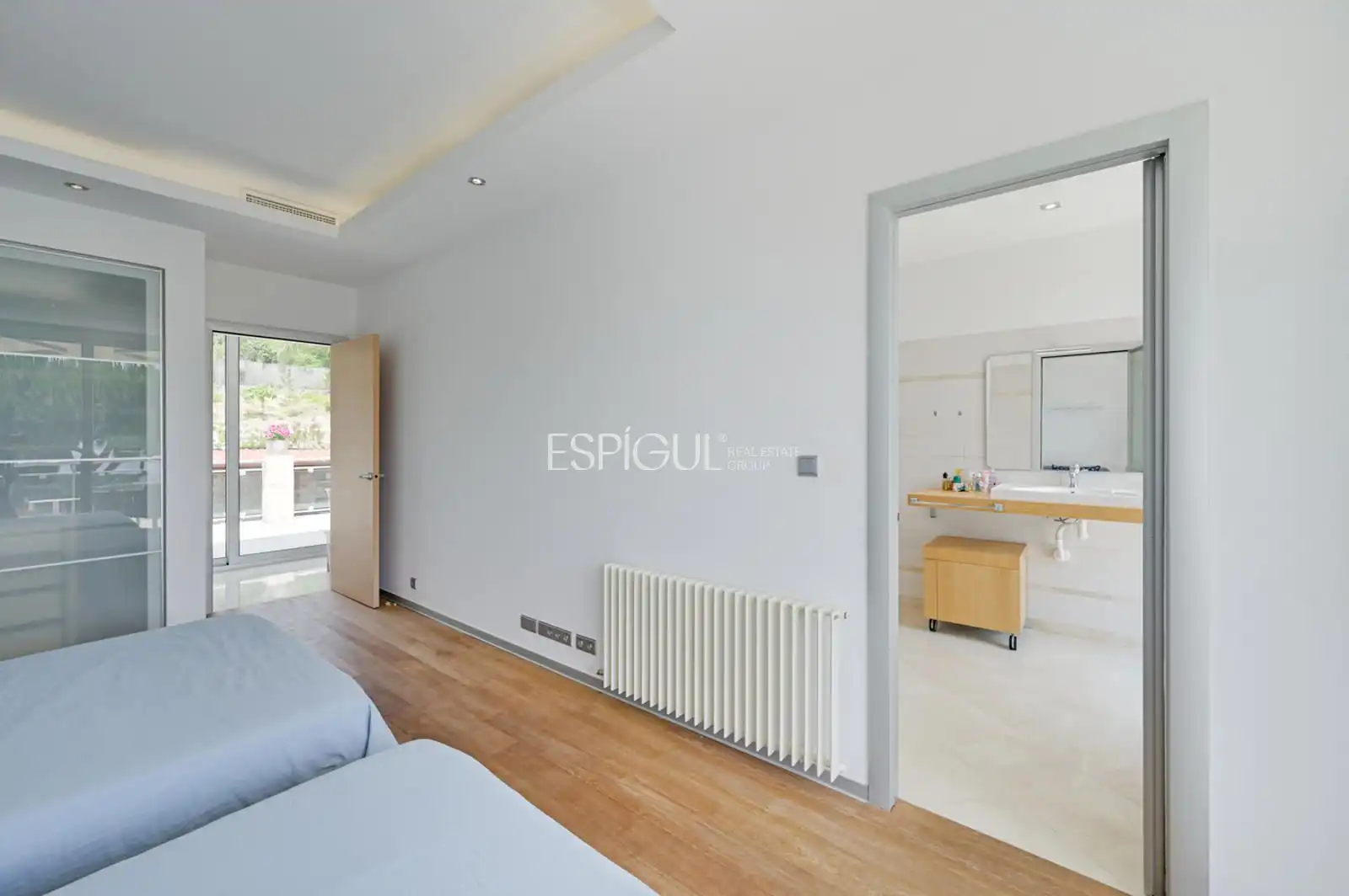 Schlafzimmer von Haus oder Chalet zur Miete in Cabrils mit Klimaanlage, Heizung und Privatgarten
