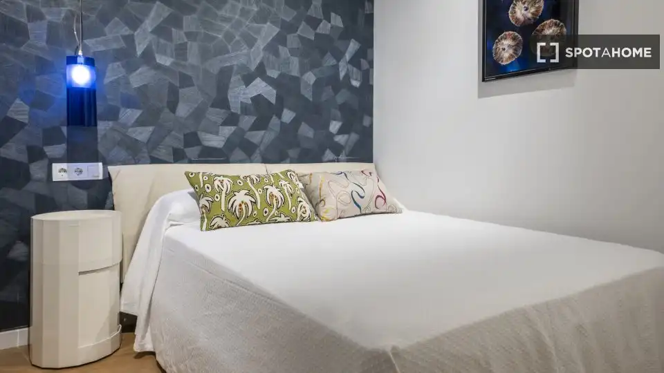 Habitación de Piso de alquiler en Barcelona con Aire acondicionado, Calefacción y Amueblado