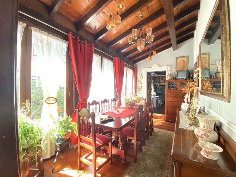 Comedor de Casa o chalet en venta en Alegría-Dulantzi con Calefacción, Jardín privado y Parquet