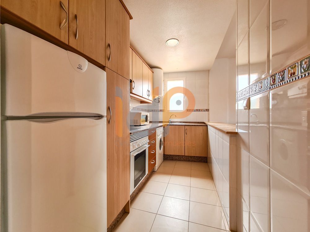 Cuina de Apartament en venda en Cuevas del Almanzora amb Aire condicionat, Terrassa i Balcó