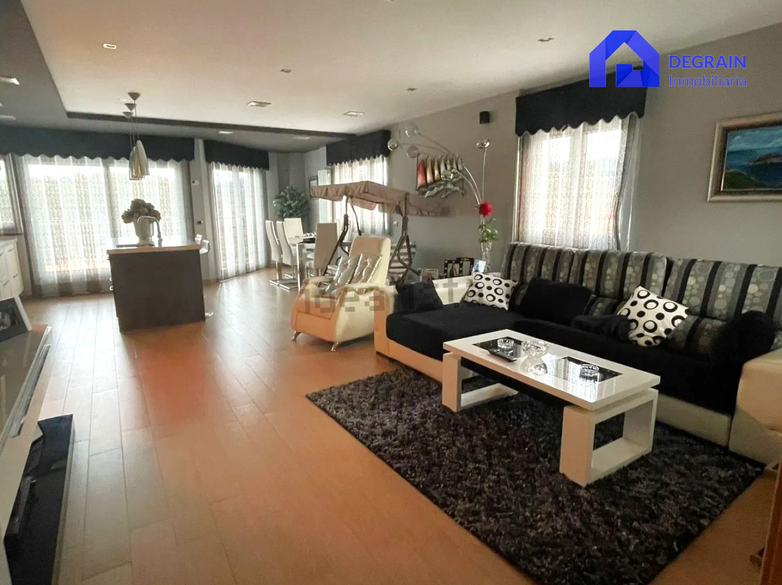 Sala de estar de Casa o chalet en venta en Castrillón con Calefacción, Terraza y Trastero