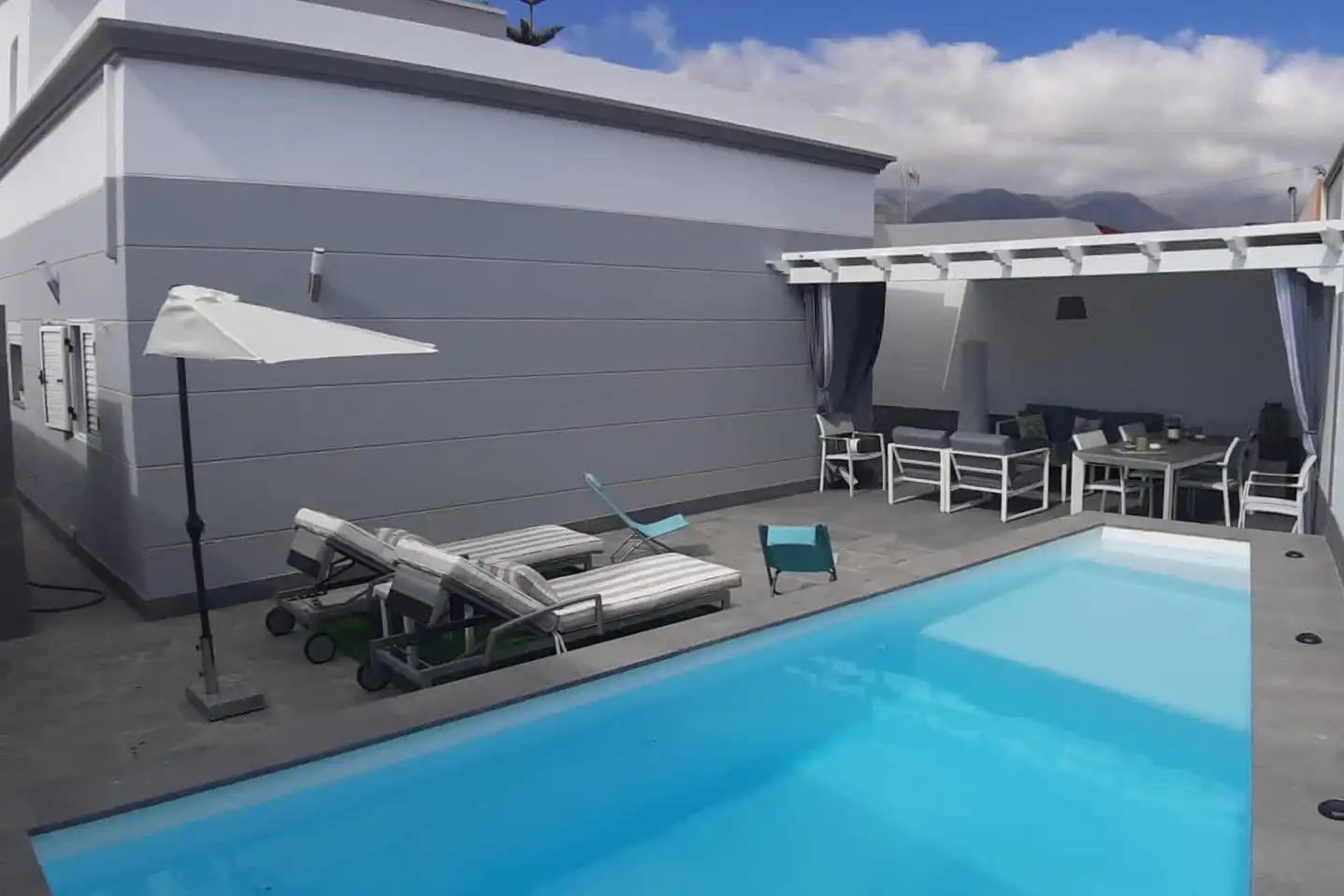 Terraza de Casa o chalet en venta en Telde con Aire acondicionado, Calefacción y Jardín privado
