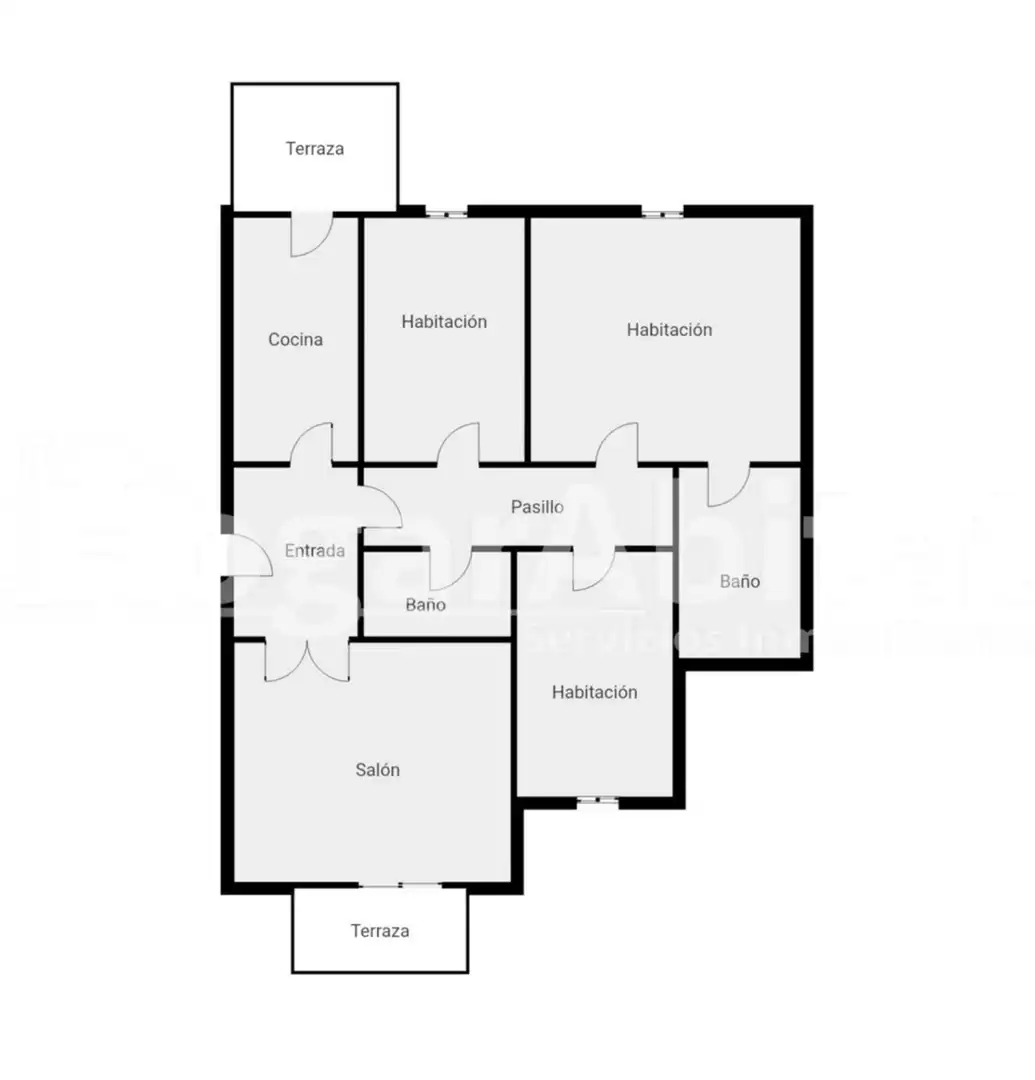 Flat with terrace for sale in Calle Partida de las Palmes, imagen 52