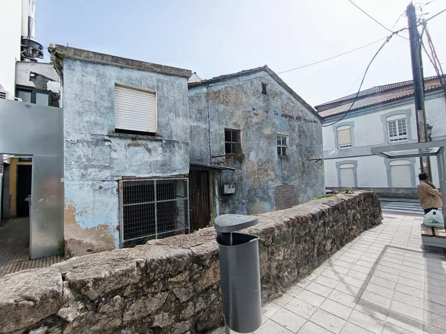 Vista exterior de Casa o xalet en venda en Caldas de Reis