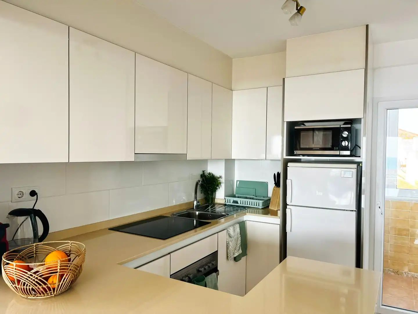 Kitchen of Apartments for rent in Torrevieja  with Air Conditioner, Private garden and Terrace