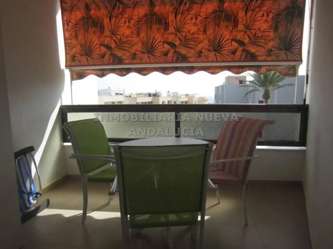 Terrasse von Wohnung zur Miete in Almería mit Klimaanlage, Terrasse und Möbliert