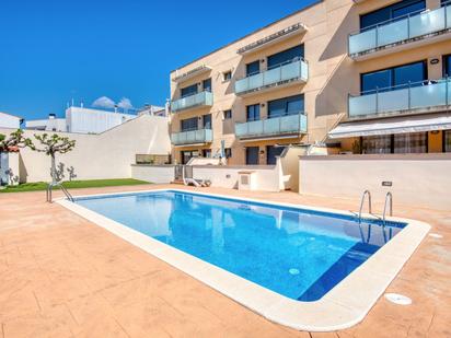 Swimming pool of Flat for sale in Sant Feliu de Guíxols  with Heating, Terrace and Storage room