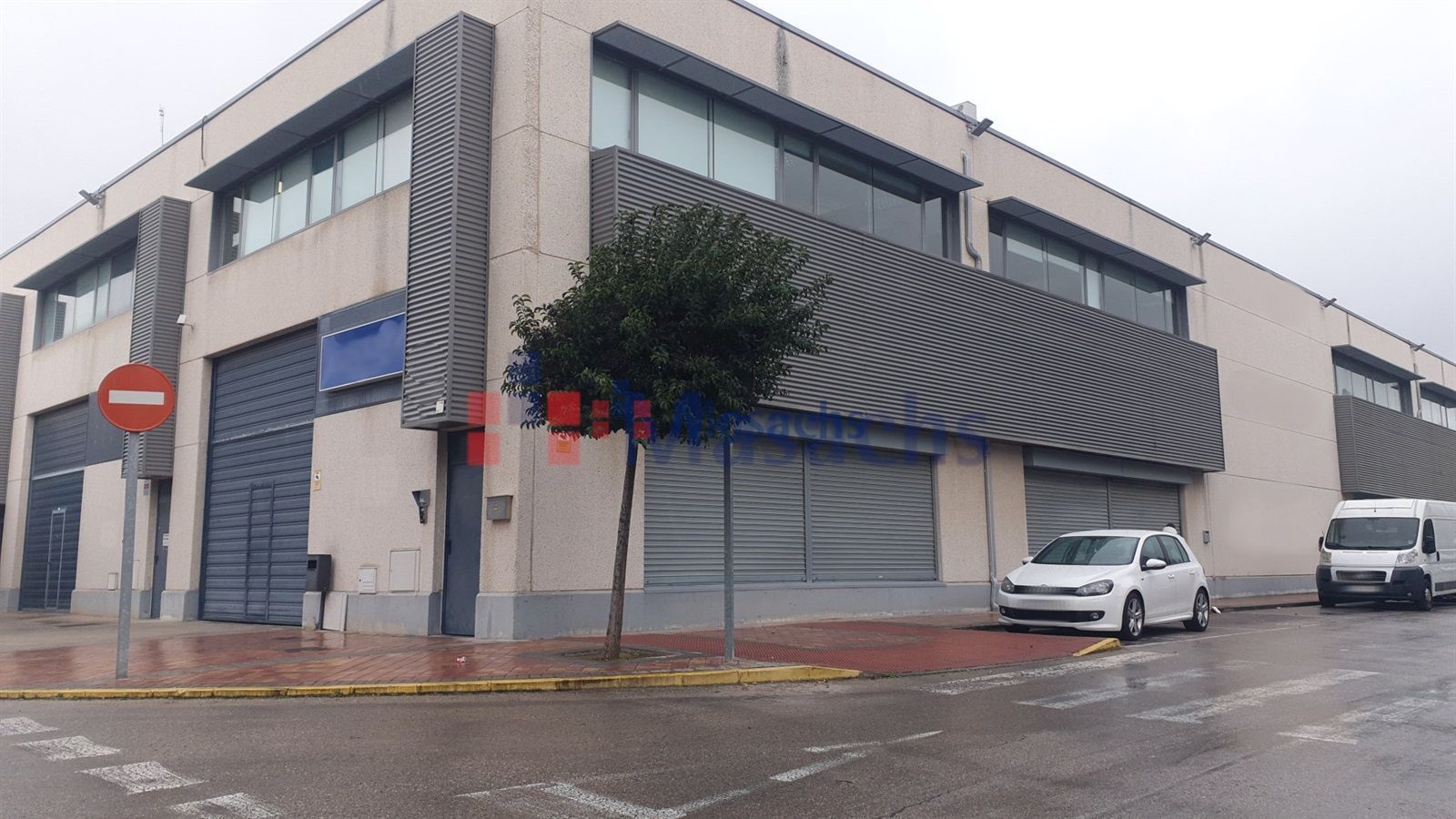Exterior view of Industrial buildings for sale in Meco