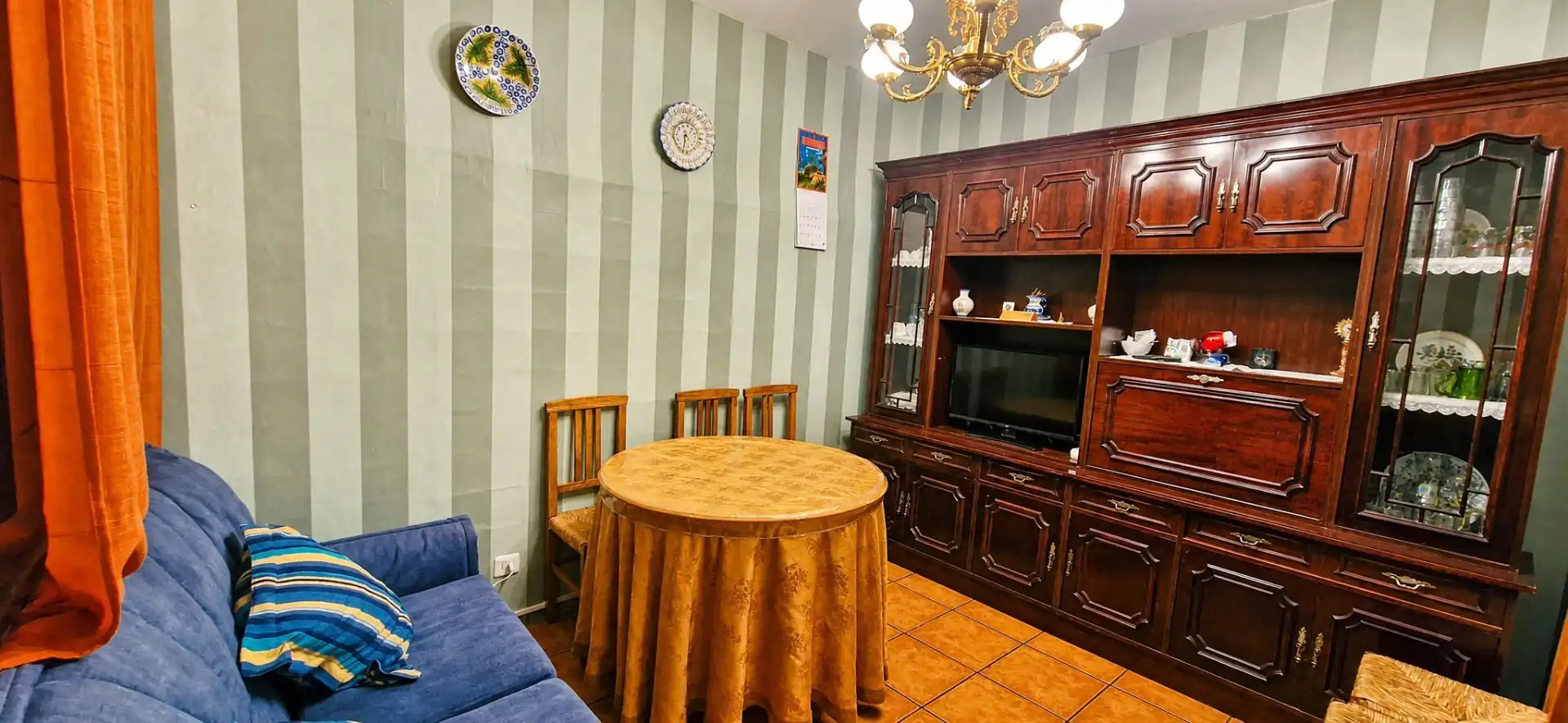 Dining room of Houses for sale in Guijo de Santa Bárbara  with Terrace and Furnished