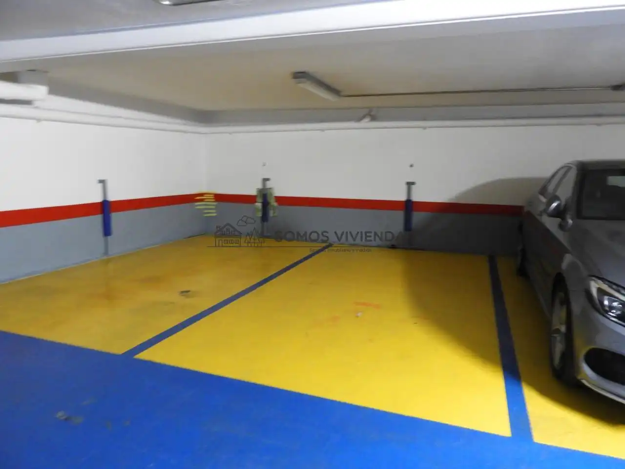 Parking of Flat for sale in Ourense Capital   with Heating, Parquet flooring and Balcony