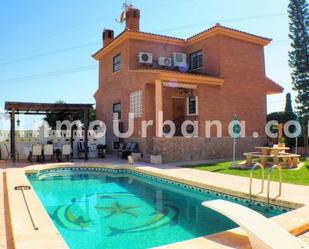 Exterior view of House or chalet for sale in Busot  with Air Conditioner, Terrace and Swimming Pool