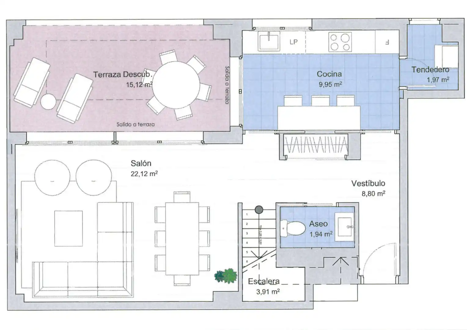Piso en venta en Torrelodones con Aire acondicionado, Calefacción y Terraza