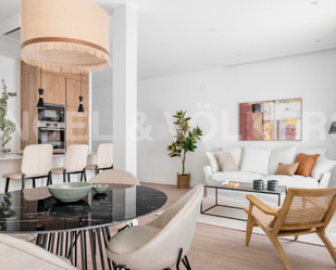 Living room of Apartment for sale in  Madrid Capital  with Air Conditioner, Heating and Parquet flooring