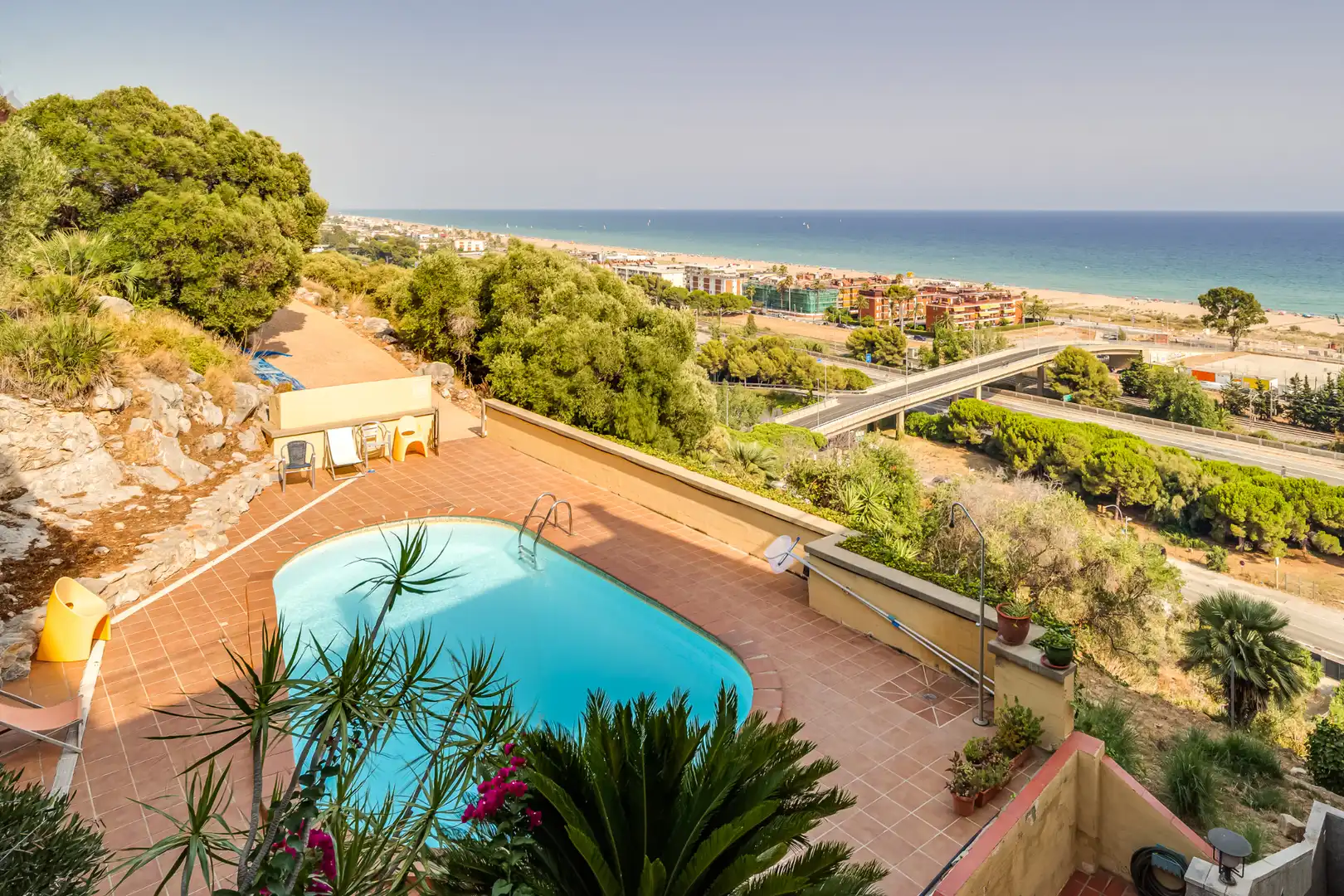 Swimming pool of Flat for sale in Sitges  with Heating, Terrace and Storage room