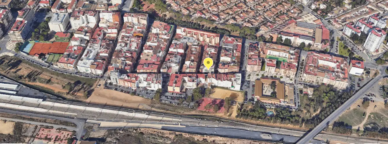 Vista exterior de Piso en venta en Huelva con Terraza