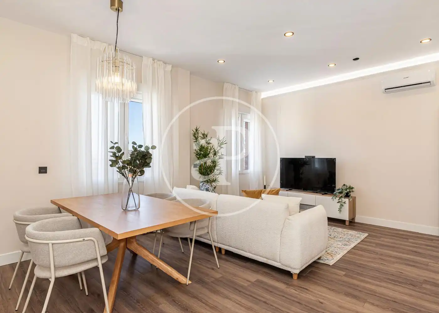 Sala de estar de Piso en venta en Madrid con Terraza