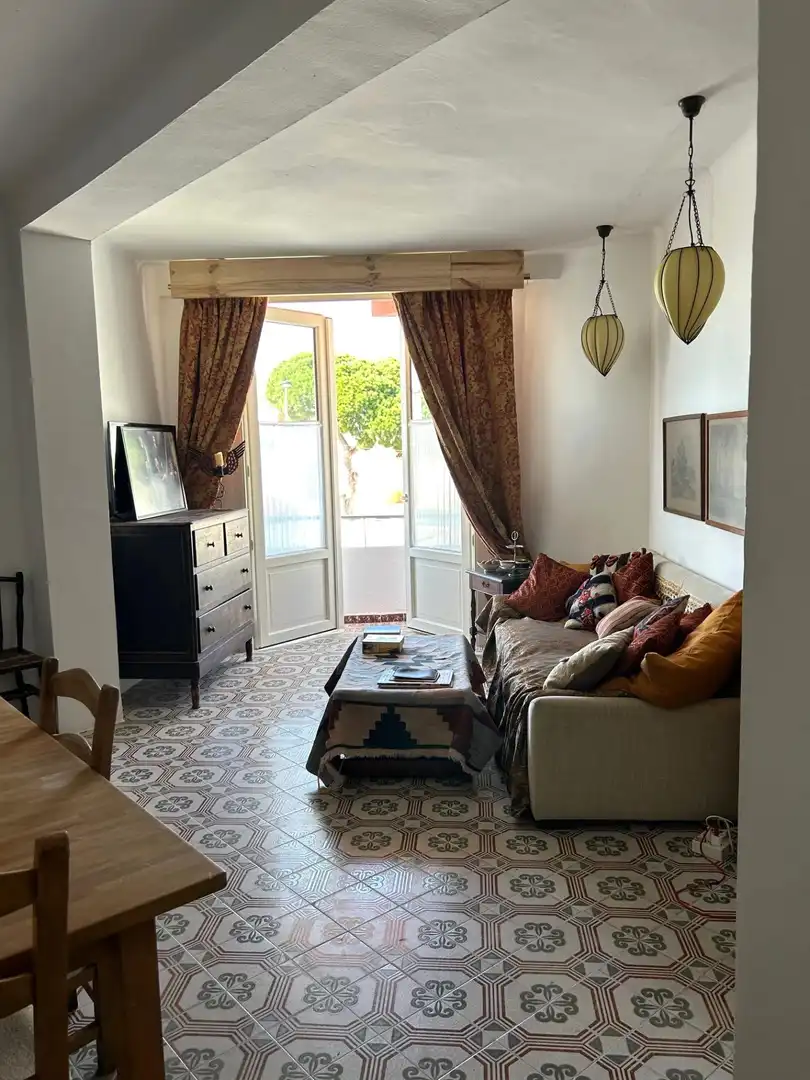 Living room of Flat for sale in Barbate  with Air Conditioner and Balcony