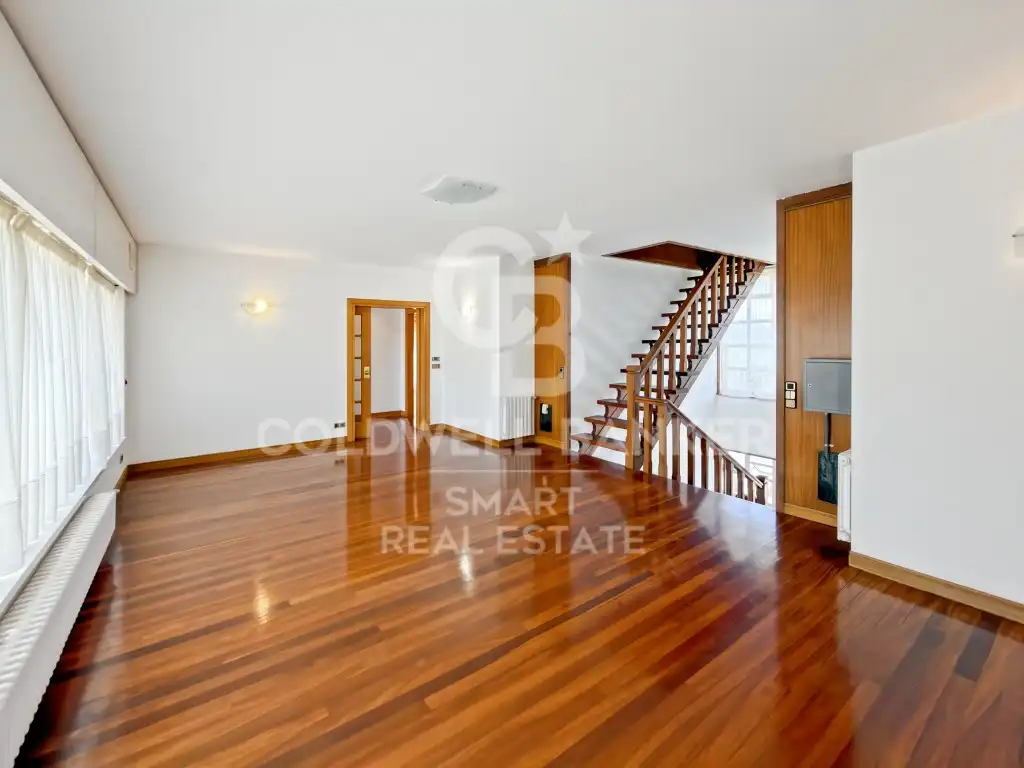 Sala d'estar de Casa o xalet en venda en Oleiros