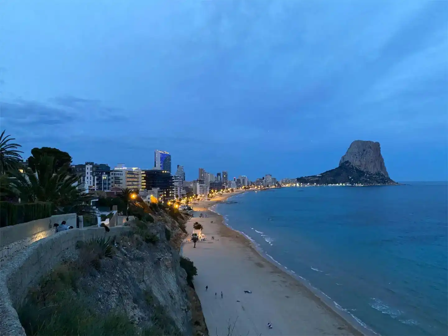 Vista exterior de Apartament en venda en Calpe / Calp amb Aire condicionat, Piscina i Balcó