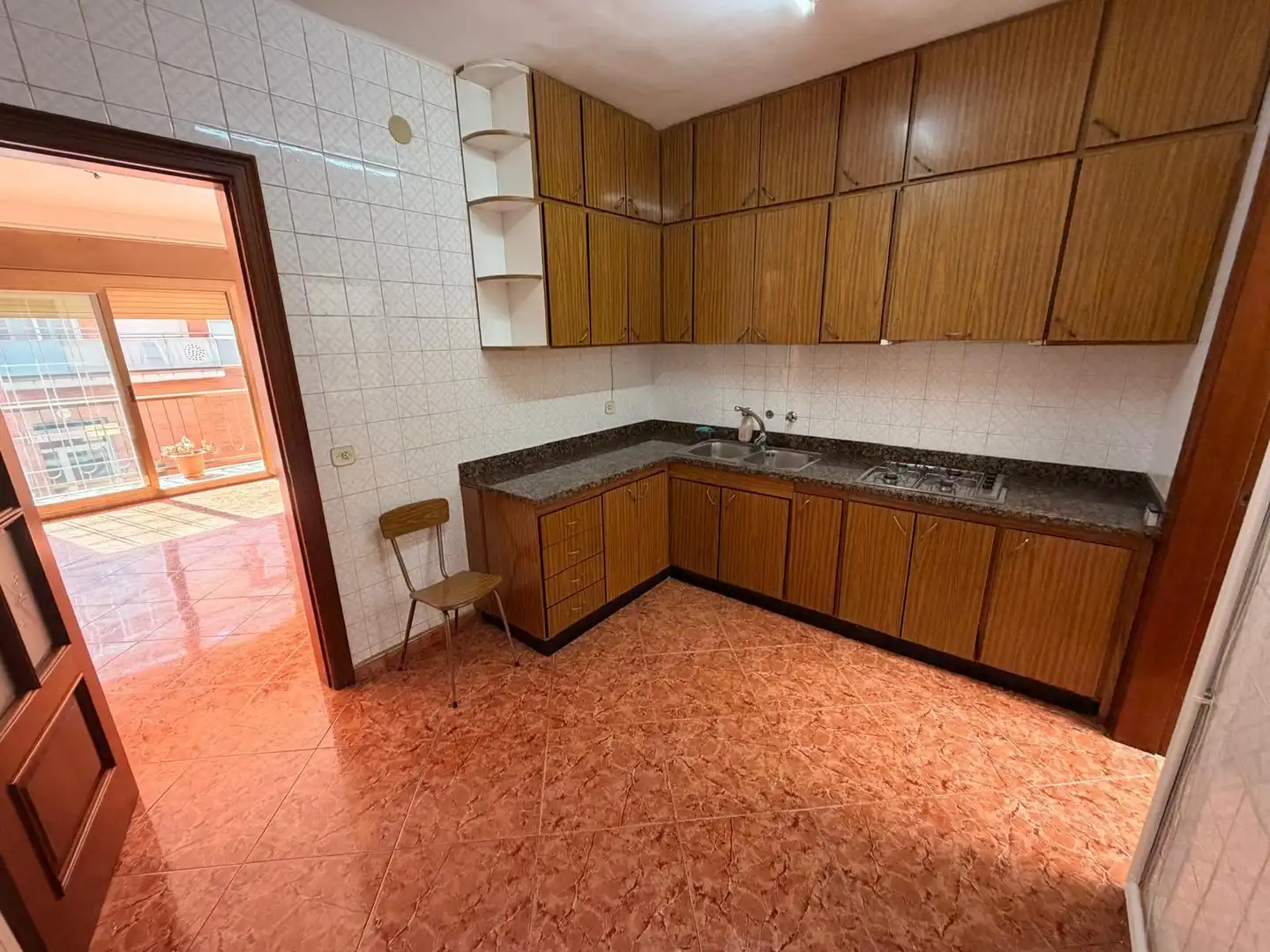 Kitchen of Flat for sale in Pineda de Mar  with Heating, Terrace and Balcony