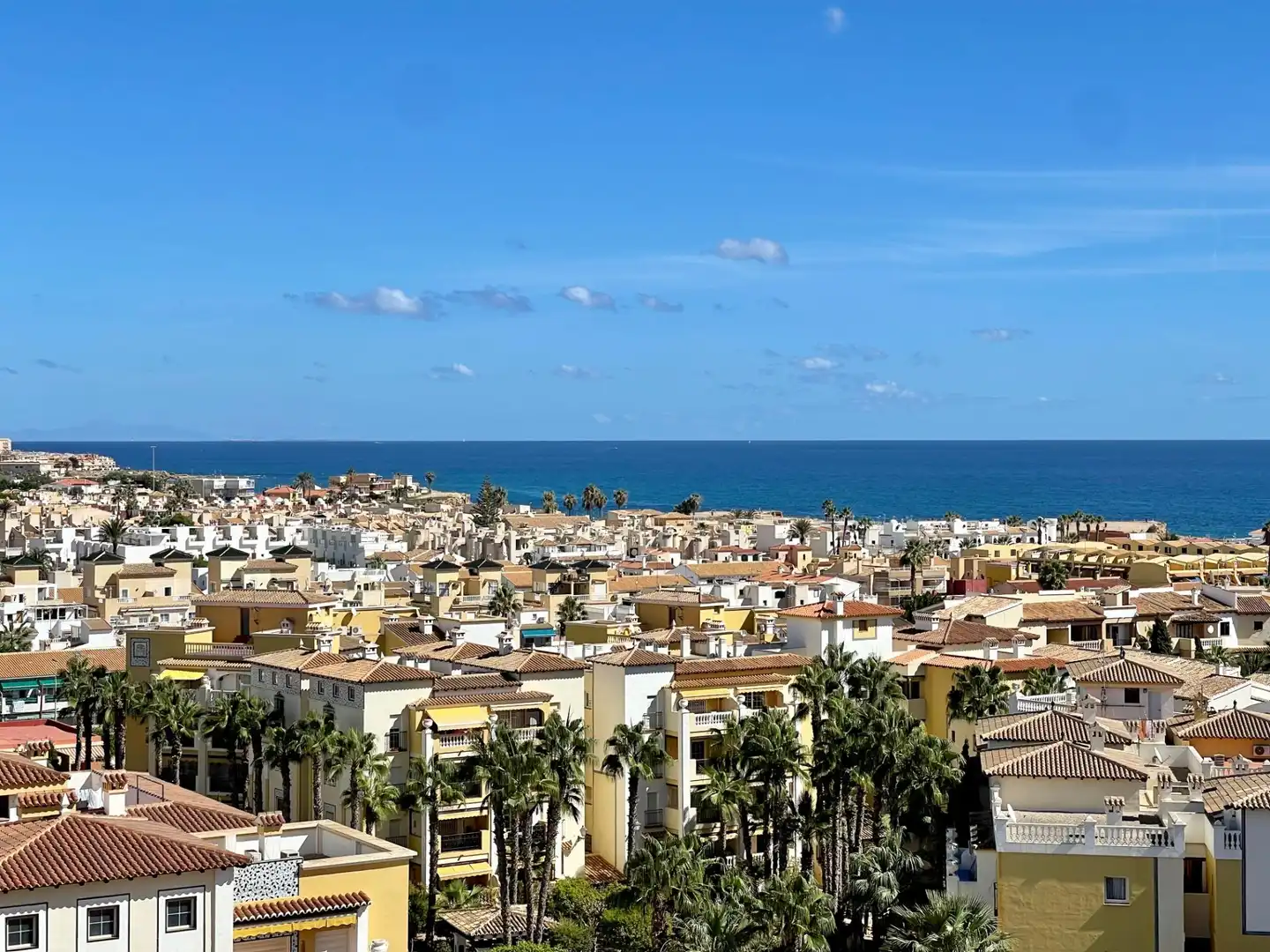 Vista exterior de Apartament en venda en Torrevieja amb Jardí privat, Terrassa i Moblat