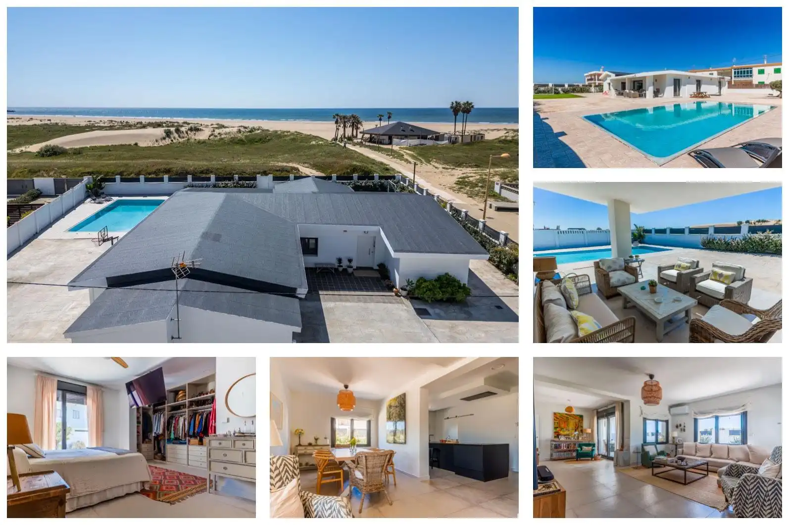 Exterior view of Houses for sale in Punta Umbría  with Air Conditioner, Heating and Private garden