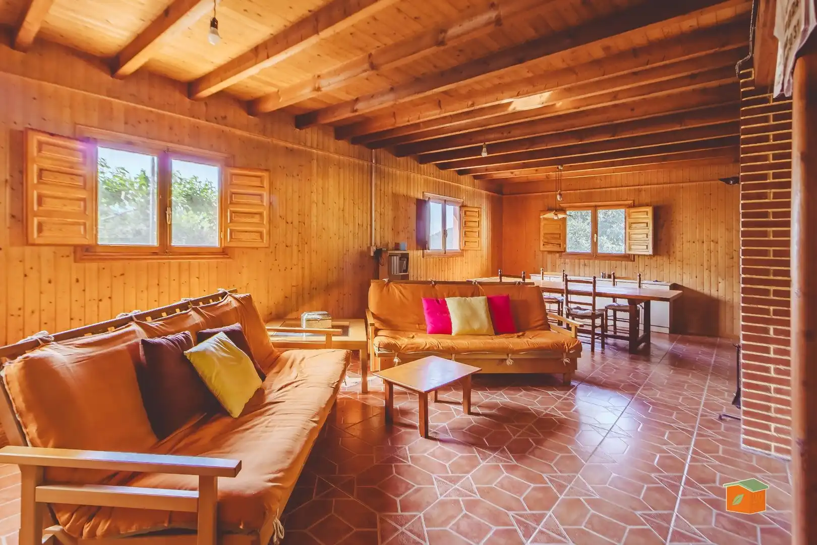 Wohnzimmer von Haus oder Chalet zum Verkauf in Ulldecona mit Möbliert