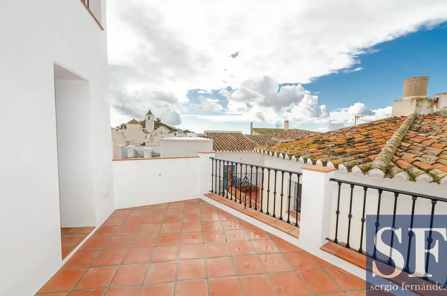 Vista exterior de Casa adosada en venta en Sedella