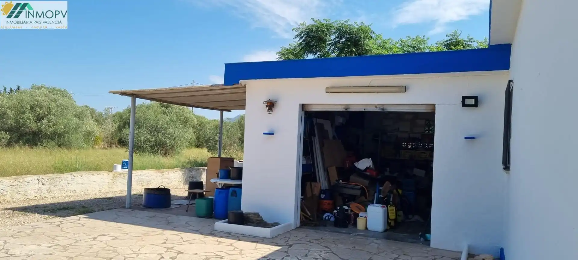 Vista exterior de Finca rústica en venda en Vinaròs amb Calefacció, Jardí privat i Terrassa