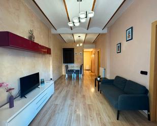 Living room of Flat for sale in  Barcelona Capital  with Air Conditioner, Heating and Parquet flooring