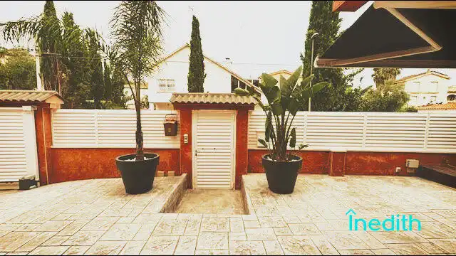 Terrassa de Casa o xalet en venda en Cunit amb Aire condicionat, Calefacció i Jardí privat