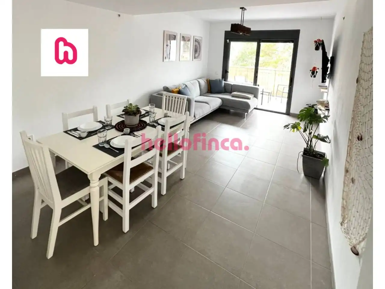 Comedor de Piso en venta en L'Ametlla de Mar  con Aire acondicionado, Amueblado y Balcón