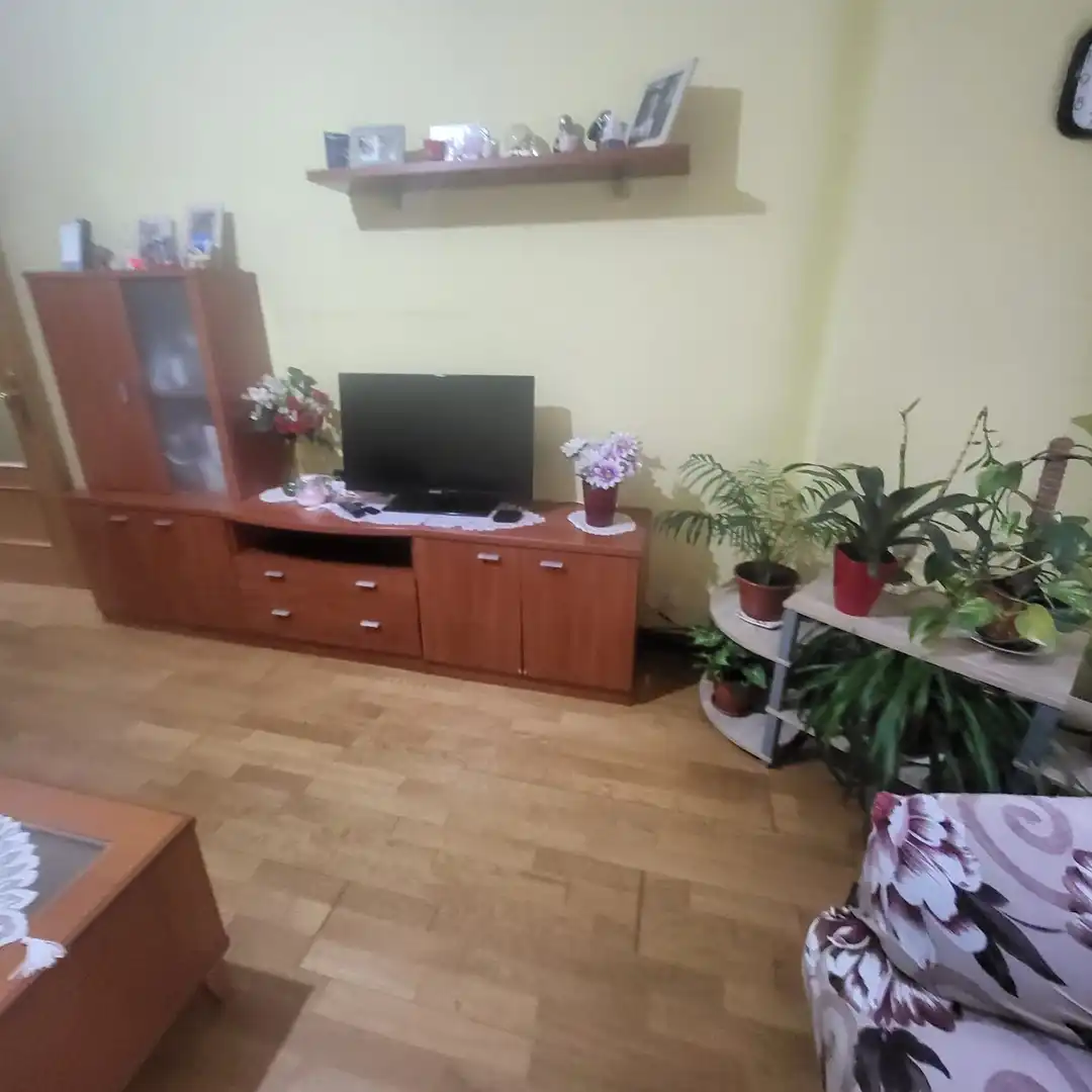 Sala de estar de Piso en venta en Ávila con Calefacción, Terraza y Amueblado