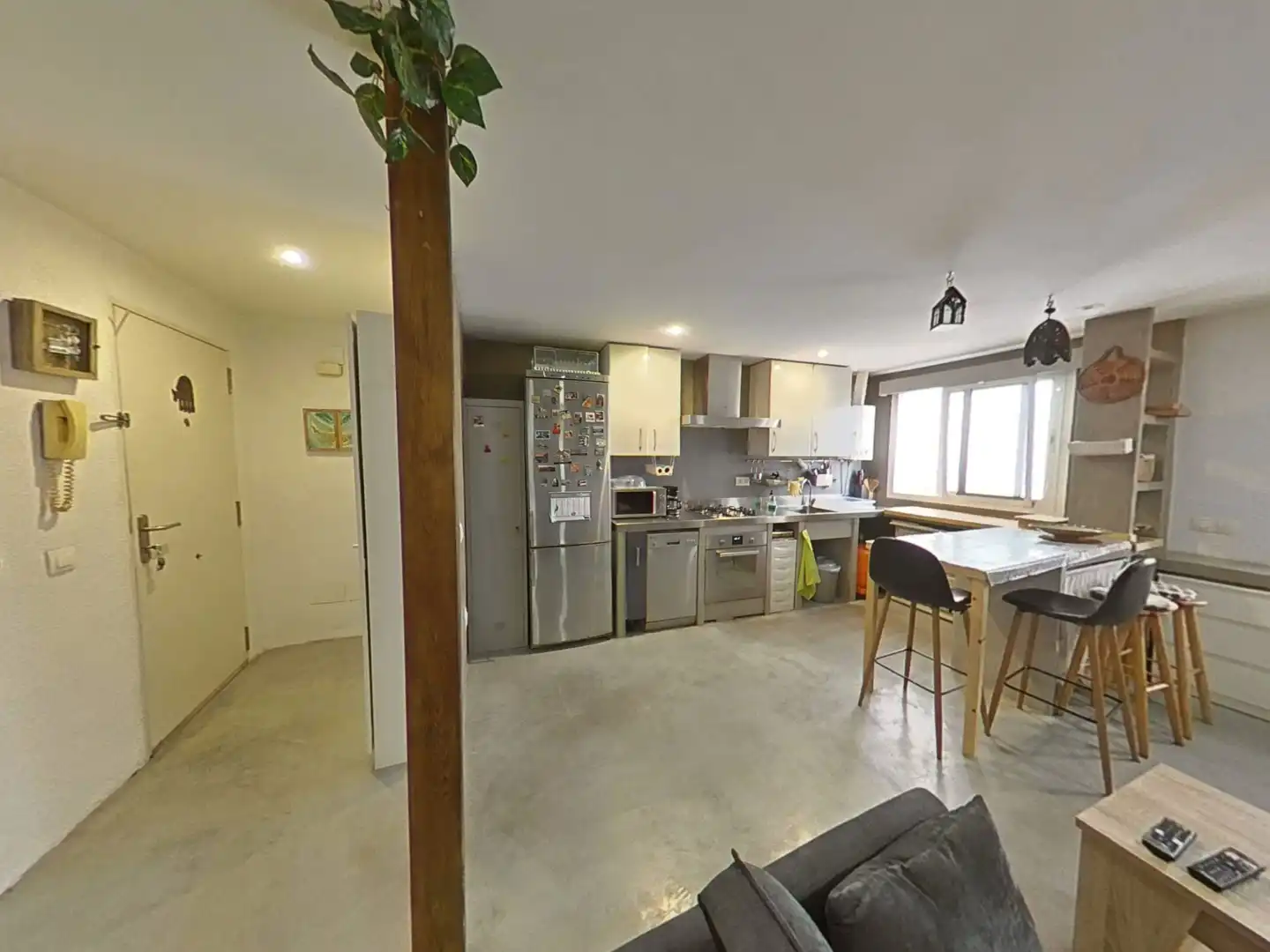 Cuina de Pis en venda en Málaga Capital amb Aire condicionat, Terrassa i Moblat