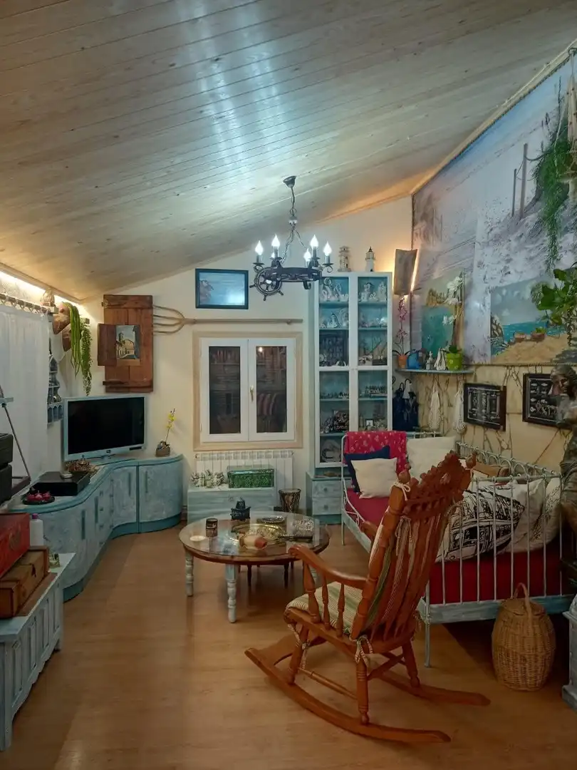 Sala de estar de Casa adosada en venta en Lanaja con Aire acondicionado y Calefacción