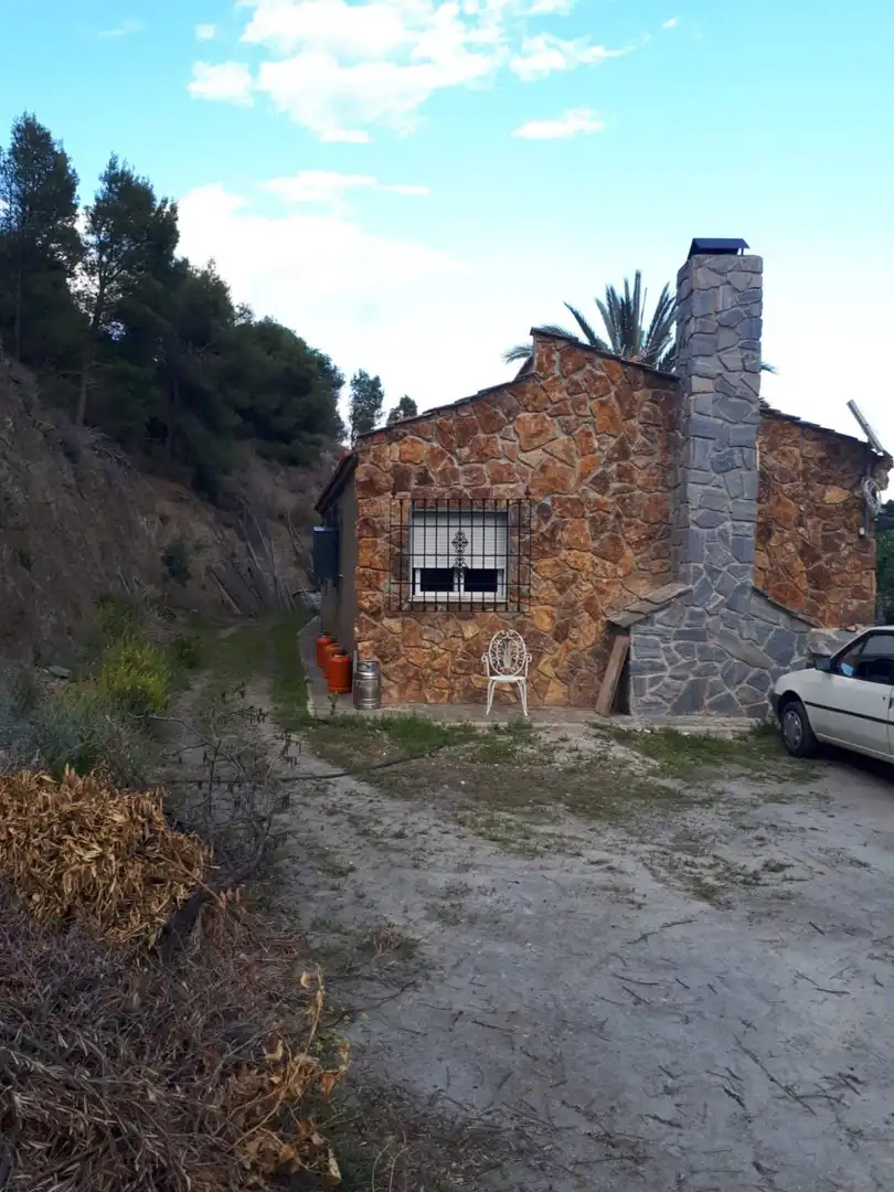 Vista exterior de Finca rústica en venta en Purchena con Jardín privado, Trastero y Amueblado