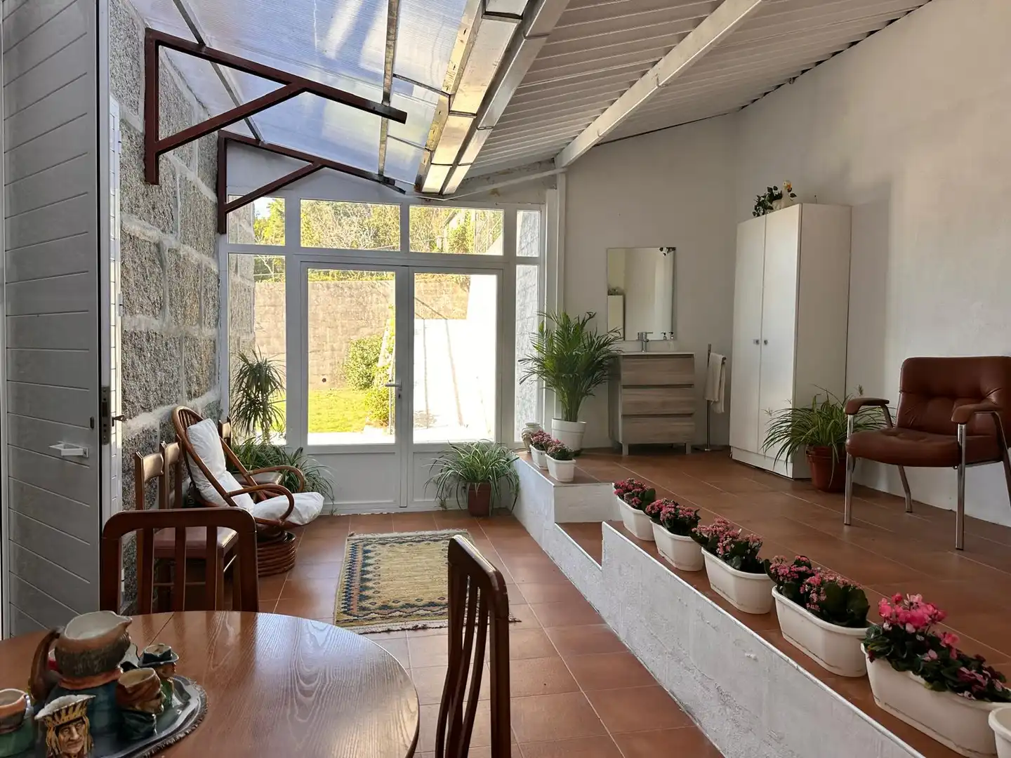 Jardín de Casa o chalet en venta en Vedra con Calefacción, Jardín privado y Amueblado