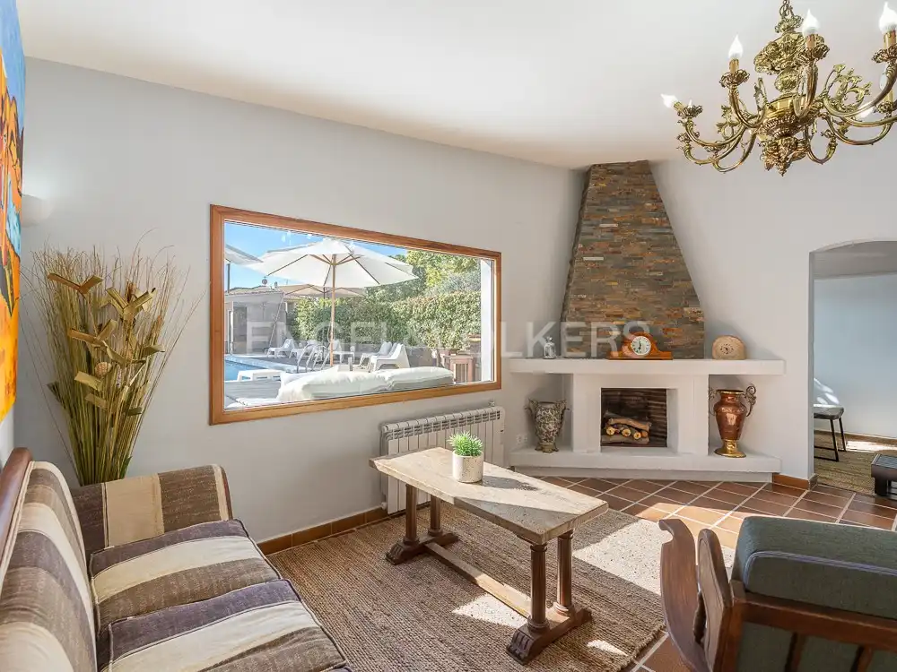 Living room of Houses for rent in Bétera  with Air Conditioner, Heating and Private garden