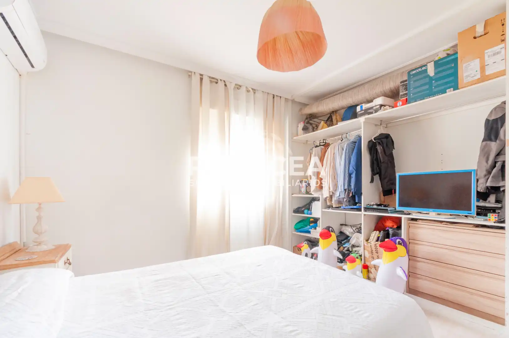 Schlafzimmer von Wohnung zum Verkauf in Roquetas de Mar mit Möbliert, Ofen und Mikrowelle