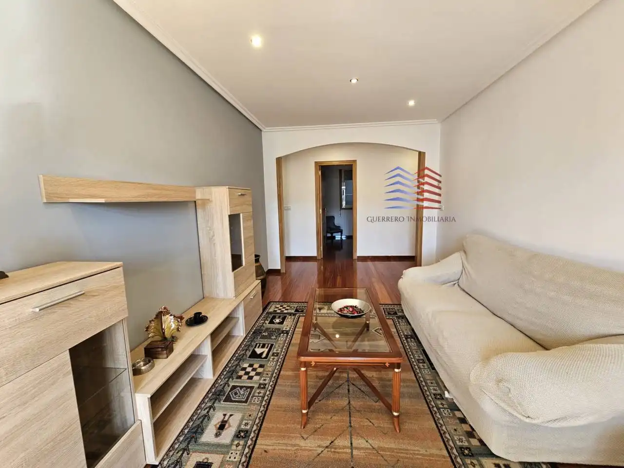 Sala de estar de Piso de alquiler en Ourense Capital  con Calefacción, Parquet y Trastero